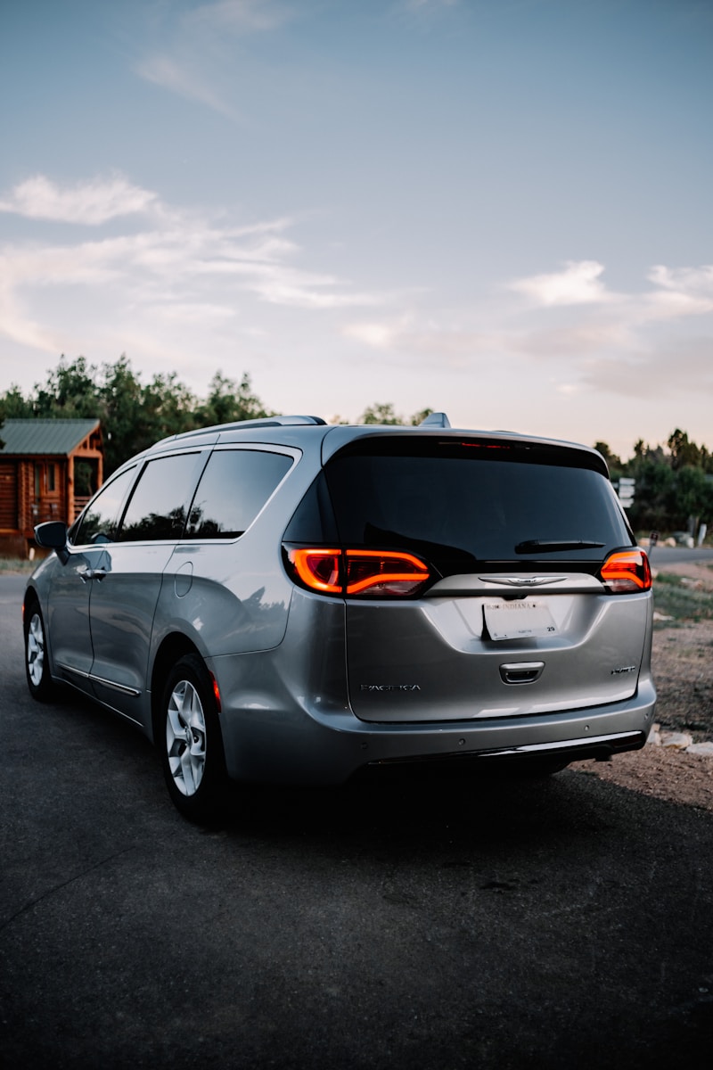 Chrysler Pacifica minivan — family vehicle
